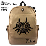 Lovely We Bare Bears Backpack Grizzly Panda Ice Bear Double-Shoulder Bag Black Canvas Travel Bag for School Supply