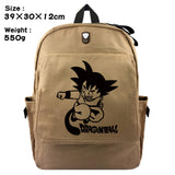Lovely We Bare Bears Backpack Grizzly Panda Ice Bear Double-Shoulder Bag Black Canvas Travel Bag for School Supply