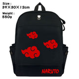 Lovely We Bare Bears Backpack Grizzly Panda Ice Bear Double-Shoulder Bag Black Canvas Travel Bag for School Supply