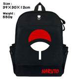 Lovely We Bare Bears Backpack Grizzly Panda Ice Bear Double-Shoulder Bag Black Canvas Travel Bag for School Supply